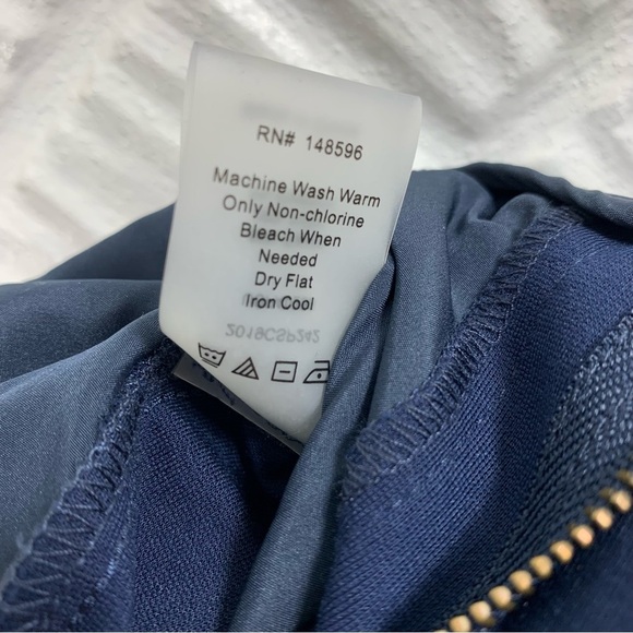 Universal Standard Navy Straight Leg Pants Trousers 2XS (6/8) - Picture 6 of 6